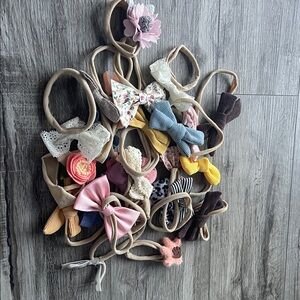 25. Never worn before Assorted Colorful Baby Headbands Set